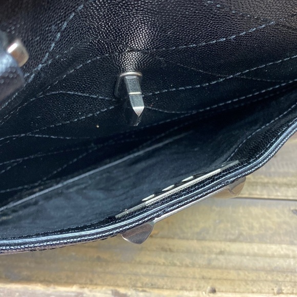 REBECCA MINKOFF Large Je T’aime Black Leather Tote - Picture 16 of 16